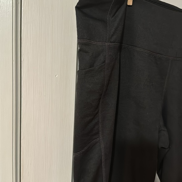 Mondetta NWT Ladies Brushed Jacquard Black Leggings Size XXL item # 1528281 - Picture 5 of 11